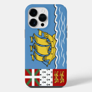 Saint Pierre and Miquelon flag iPhone 14 Pro Max Case
