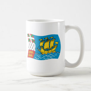 Saint Pierre And Miquelon Flag Mug