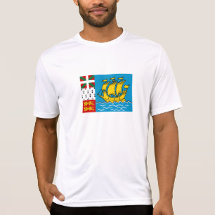 Saint Pierre and Miquelon Flag T-Shirt