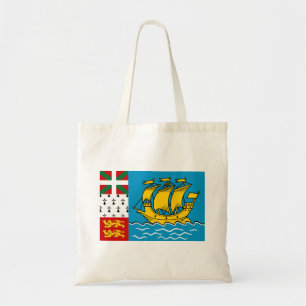Saint Pierre and Miquelon Flag Tote Bag