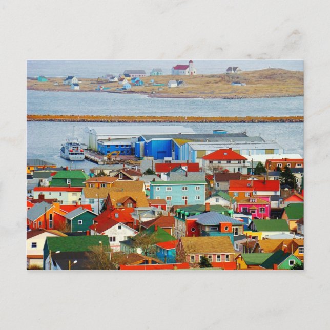 Saint Pierre Postcard (Front)