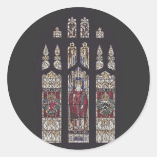 Saint Polycarp Bishop of Smyrna Classic Round Sticker