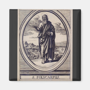 Saint Polycarp of Smyrna Martyr and Church Father Magnet
