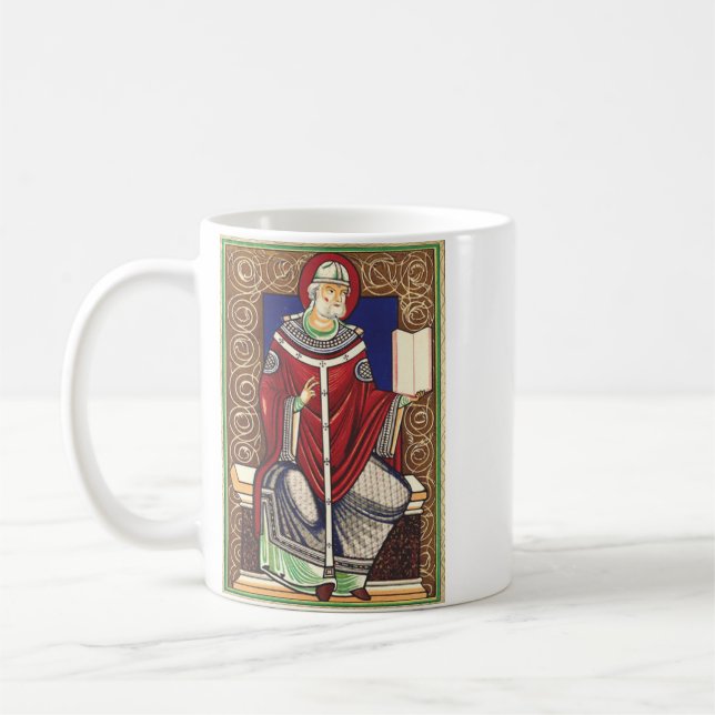  Saint Pope Gregory the Great Coffee Mug (Left)