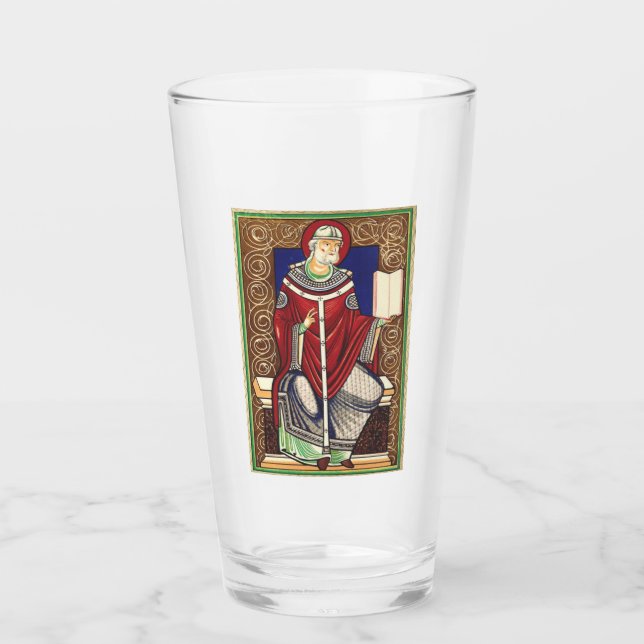 Saint Pope Gregory the Great Glass (Front)