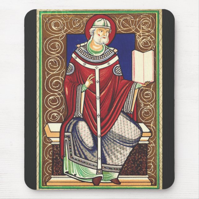  Saint Pope Gregory the Great Mouse Pad (Front)