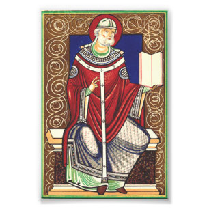 Saint Pope Gregory the Great Photo Print