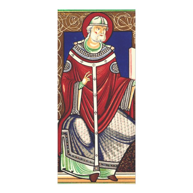  Saint Pope Gregory the Great Rack Card (Front)
