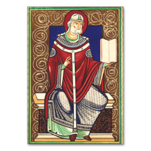 Saint Pope Gregory the Great Table Number