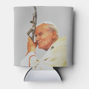 Saint Pope John Paul II Can Cooler