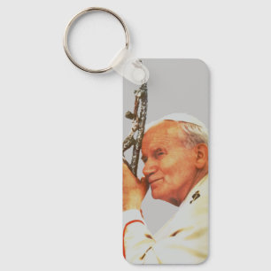 Saint Pope John Paul II  Key Ring