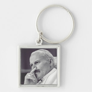 Saint Pope John Paul II Key Ring