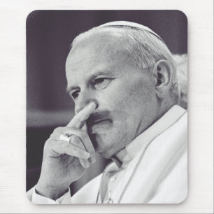 Saint Pope John Paul II  Mouse Pad