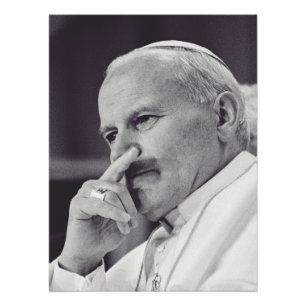 Saint Pope John Paul II  Poster