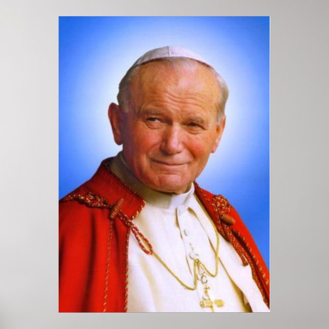 Saint Pope John Paul II  Poster (Front)