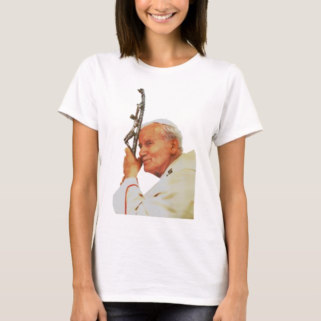 Saint Pope John Paul II T-Shirt (Front)