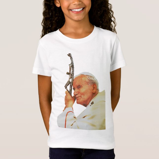 Saint Pope John Paul II  T-Shirt (Front)