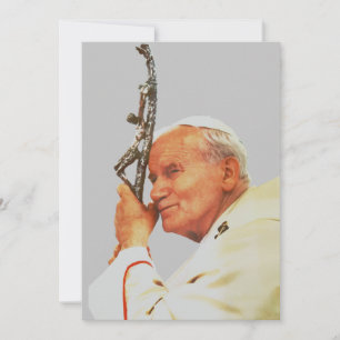 Saint Pope John Paul II Thank You Card