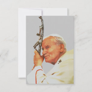 Saint Pope John Paul II  Thank You Card