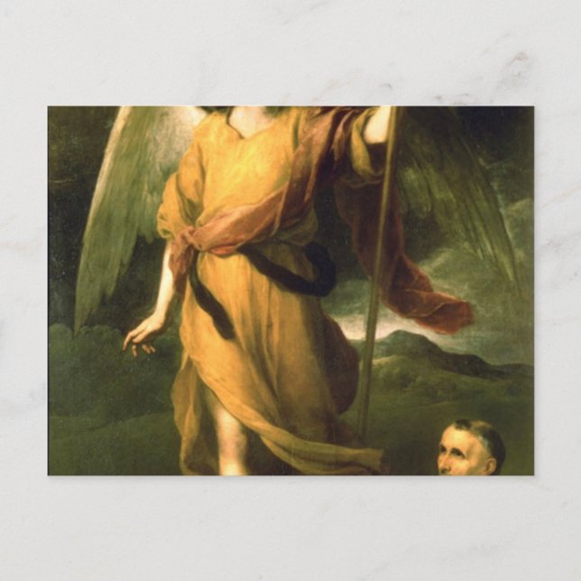 Saint Raphael By Bartolome Esteban Murillo Postcard (Front)