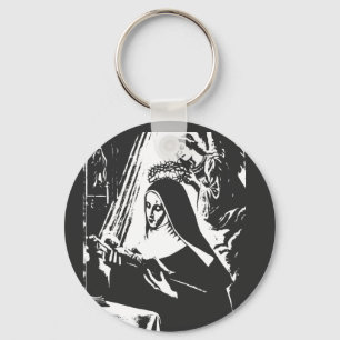 Saint Rita Keychain