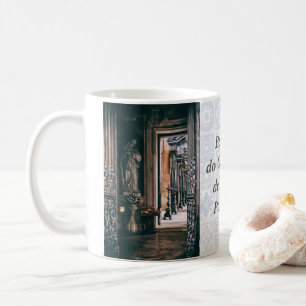 Saint Rita of Cascia statue in Mafra Palace Coffee Mug