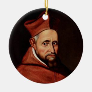 Saint Robert Bellarmin Ceramic Tree Decoration