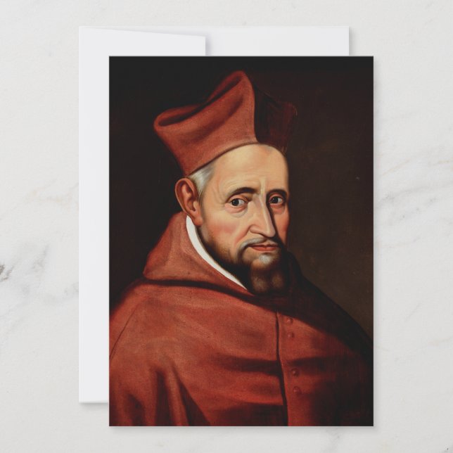 Saint Robert Bellarmin Invitation (Front)