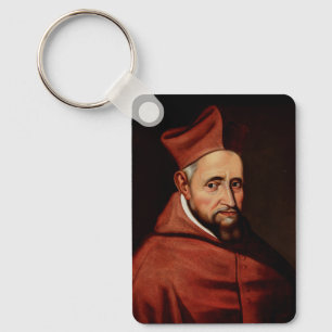 Saint Robert Bellarmin Key Ring