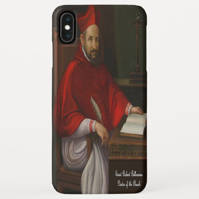 Saint Robert Bellarmine Case-Mate iPhone Case (Back)