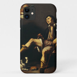 Saint Roch and the Angel by Guy François Case-Mate iPhone Case
