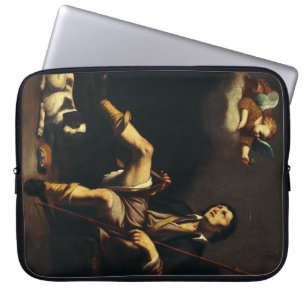 Saint Roch and the Angel by Guy François Laptop Sleeve