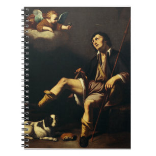 Saint Roch and the Angel by Guy François Notebook