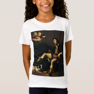 Saint Roch and the Angel by Guy François T-Shirt
