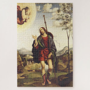 Saint Roch by Francesco Francia Jigsaw Puzzle