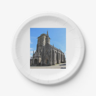 Saint Ronan church Paper Plate