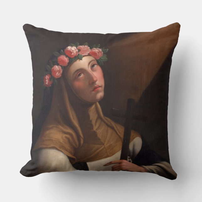 SAINT ROSE OF LIMA CUSHION (Front)