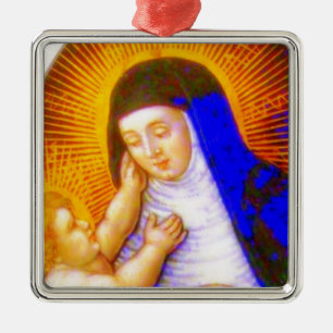 SAINT ROSE OF LIMA METAL TREE DECORATION