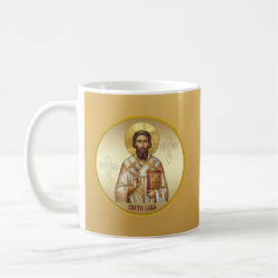 Saint Sava Orthodox icon T-Shirt Coffee Mug