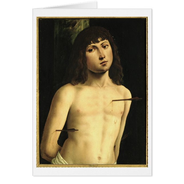 Saint Sebastian, c.1490s (tempera on panel) (Front)