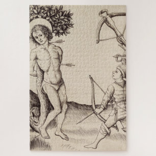 Saint Sebastian Captain of the Praetorian Jigsaw Puzzle
