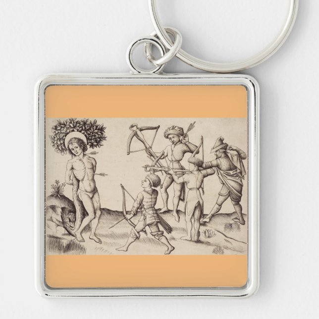 Saint Sebastian Captain of the Praetorian Key Ring (Front)