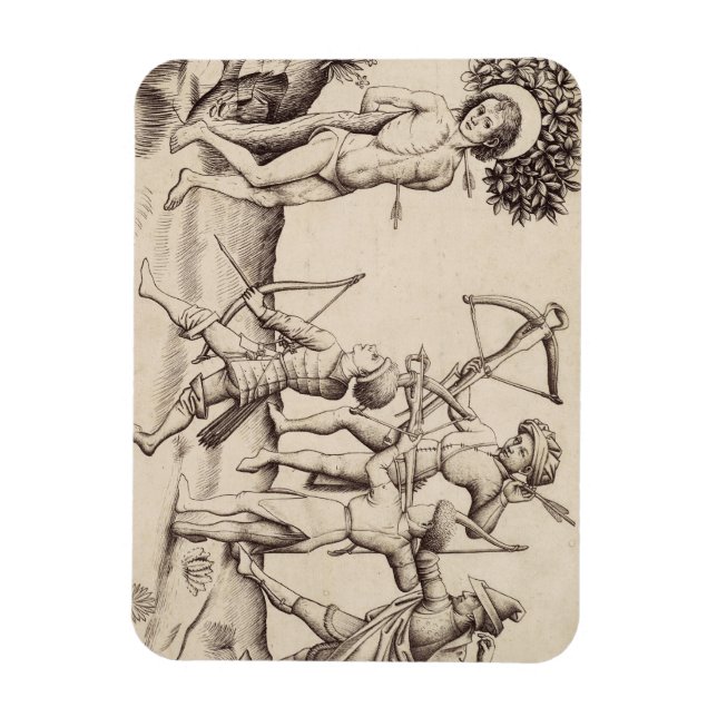 Saint Sebastian Captain of the Praetorian Magnet (Vertical)