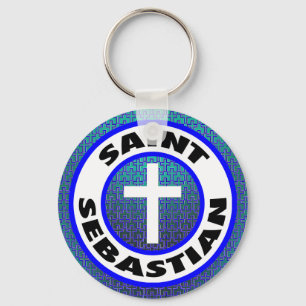 Saint Sebastian Key Ring