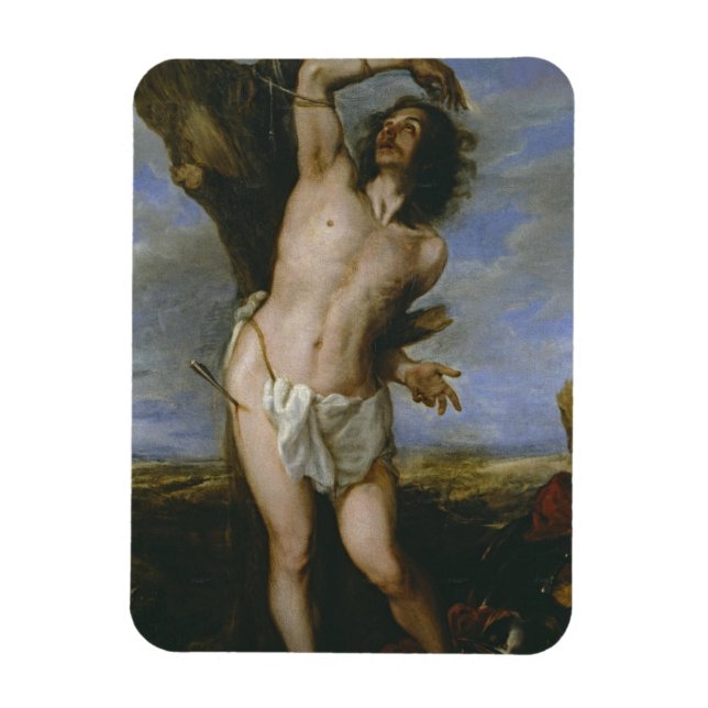 Saint Sebastian Magnet (Vertical)