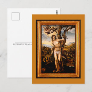 SAINT SEBASTIAN  POSTCARD