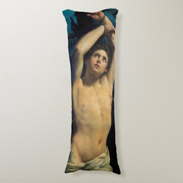 Saint Sebastian (St. Sebastian), Guido Reni Body Cushion (Front Vertical)