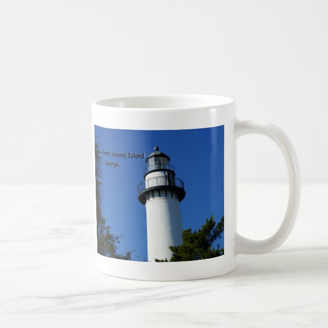 Saint Simons Island Coffee Mug (Right)