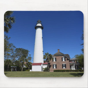 Saint Simons Island Lighthouse created as a Mouse Pad
