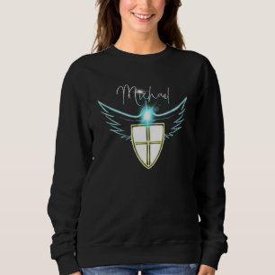 Saint St Michael Catholic Archangel Angel Sweatshirt
